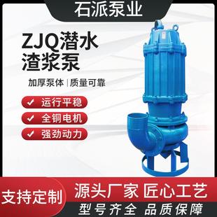 渣浆泵河底清淤搅拌泥沙泵 ZJQ潜水抽沙泵抽沙泵泥浆泵潜污泵立式