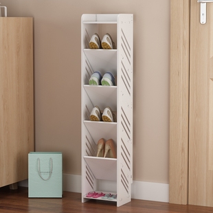 架简易家用室内好看经济型多层小型门口窄收纳架子宿舍迷你鞋 鞋 柜