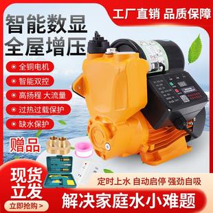 自来水管道加压泵增压泵家用自吸泵220V全自动静音小型抽水防冻