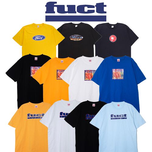 FUCT美潮纯棉t恤宽松滑板街头涂鸦摇滚hiphop