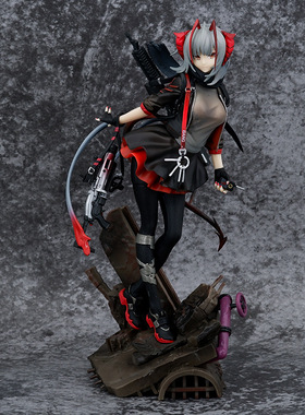 明日方舟W模型萨卡兹佣兵二次元游戏动漫美少女模型国产现货摆件