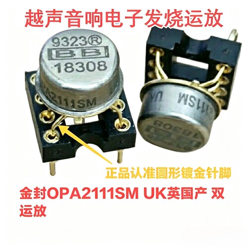 金封OPA2111SM UK英国产,正品 双运放 效果一插即全面提升