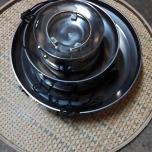 手工竹编茶叶药材烘焙笼茶叶烘焙提香机烘笼烤茶机竹制品爆亏包邮