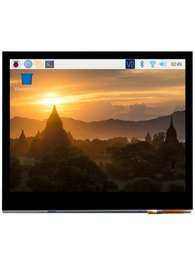 树莓派显示屏 3.5寸262K彩色显示屏LCD模块640480像素 DPI通信