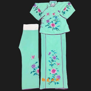 戏剧新戏曲服装女花旦戏服小旦衣丫鬟小衣包卖水服软绉袄裙裤