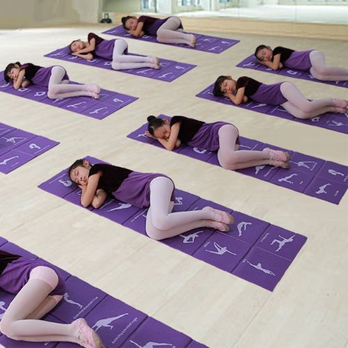 折叠瑜伽垫儿童小学生午休垫打地铺午睡垫子防潮垫