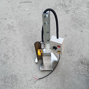 多功能摆摊膨化机直管切刀自动切断空心直管切刀长短配件可调