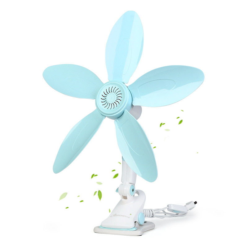 荣鑫电风扇台式夹扇学生宿舍床头静音小风扇迷你办公室家用墙壁扇