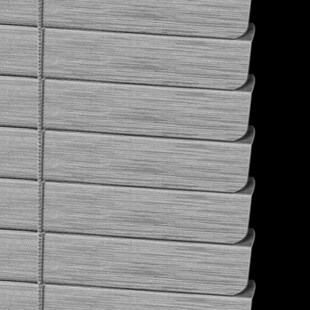 PVC高分子灰色百叶窗帘L型卫生间防水浴室厕所洗澡间遮光百页拉帘