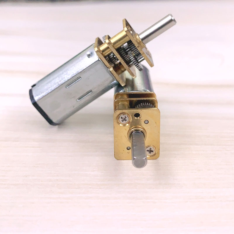 JA12-N30减速电机微型小电机低速马达智能锁小车金属齿轮3V6V12V