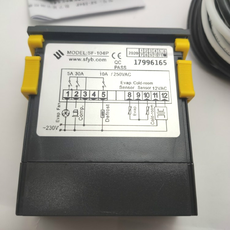 星星格林斯达雪柜SF-104P冷柜温控器30A温度控制器温控仪雪柜温控