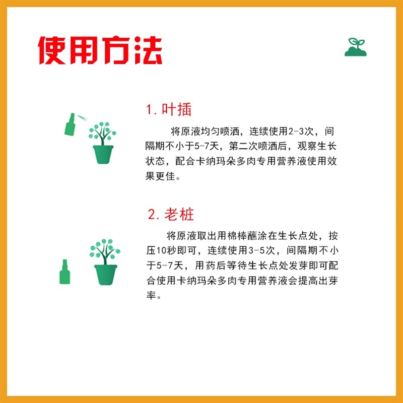 耕芭多肉优芽素促芽爆芽扦插老桩多肉专用培养多头促群生营养