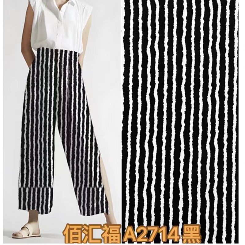 2024年新花色绵绸布料印花服海绵垫/布料/面料/