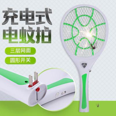 银丰Y88苍蝇拍铅酸电池可充电式灭蚊拍非自动驱蚊子电蚊拍灭蚊灯