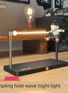 饺子洞波磁夜灯磁悬浮龙珠周边人物客厅桌面家居装饰摆件