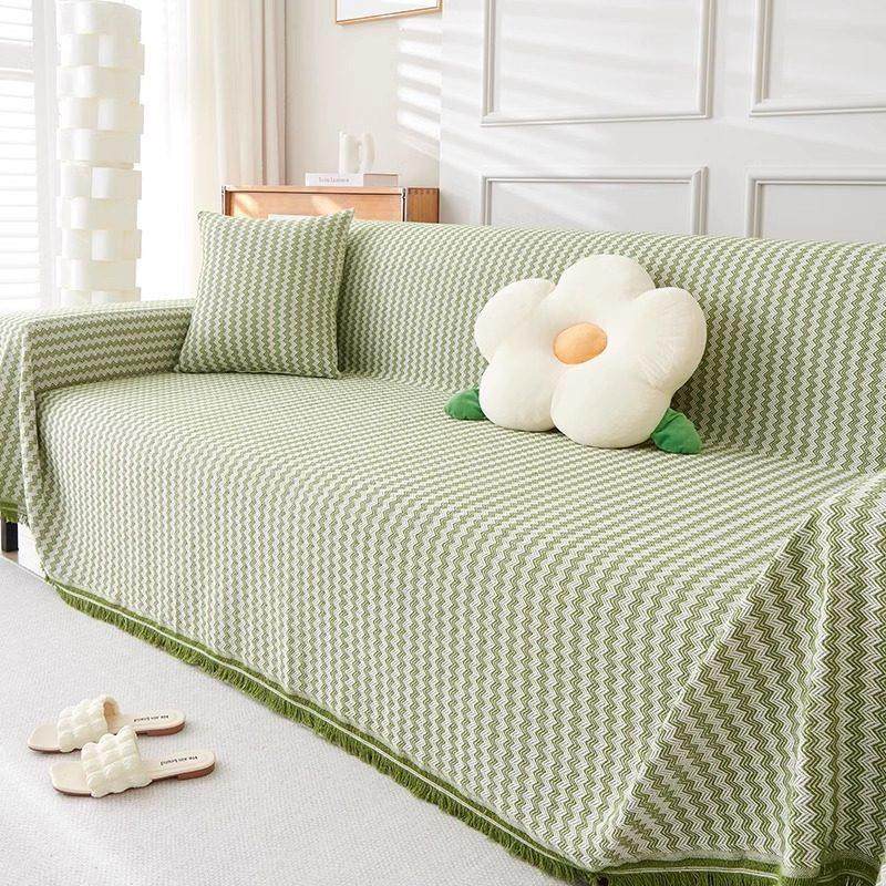 棉麻沙发巾盖布四季通用简约现代防尘沙发套罩一片式沙发毯ins风,居家布艺,沙发垫,淘宝优惠券,粉丝福利购,淘宝优惠卷