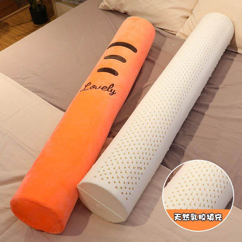 乳胶圆柱抱枕长条枕靠枕床头双人枕头女生侧睡夹腿抱枕男生款睡觉,居家布艺,靠垫/抱枕,淘宝优惠券,粉丝福利购,淘宝优惠卷