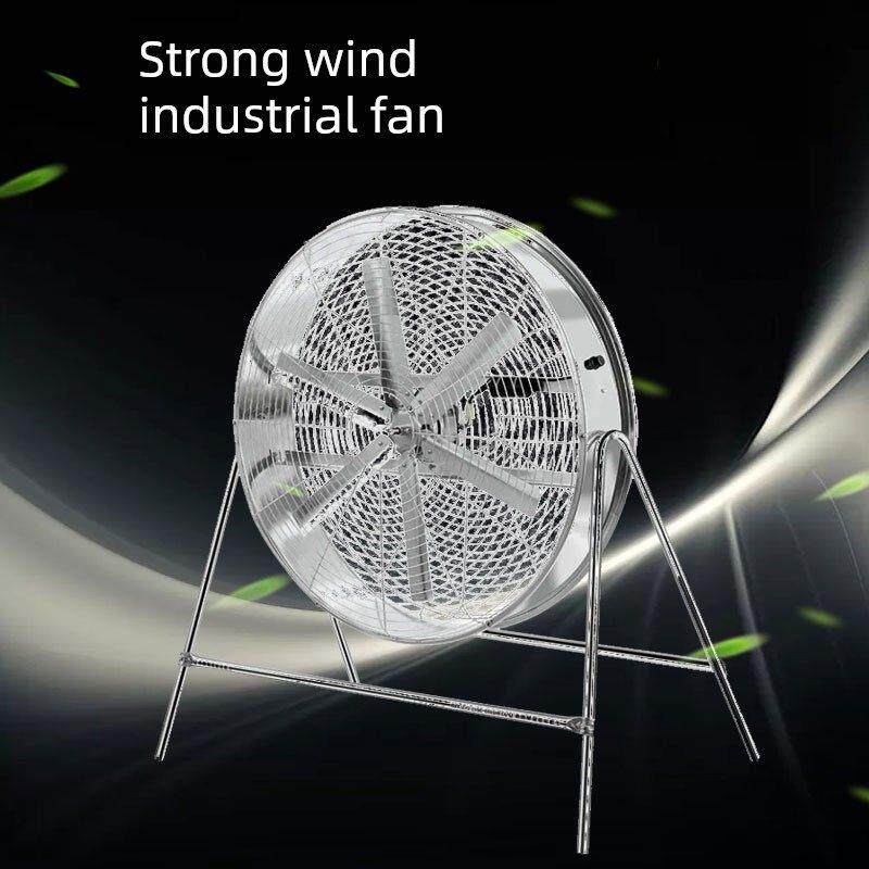 大功率后置式大风量可调风机工厂养殖农业通风机220V工业风机阳谷