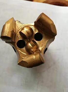 φ32半片金刚石钻头 矿用金刚石复合片钻头 pdc加强型复合片钻头