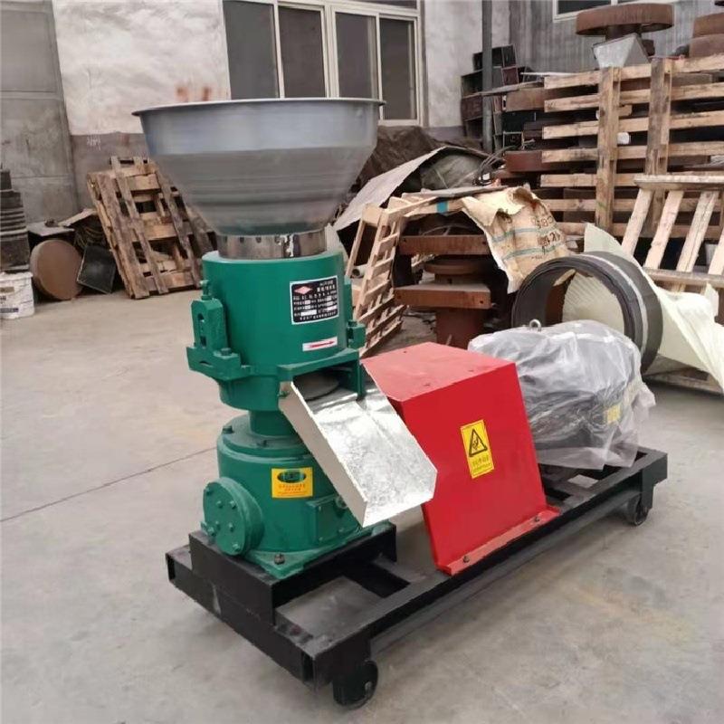 加强版260型饲料颗粒机 平模饲草造粒机 畜牧养殖机械厂家