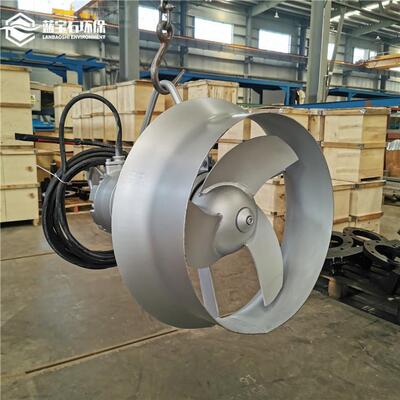 SBR水池潜水搅拌机304深水搅拌器MA1.5/8-400-740带全套起吊装置