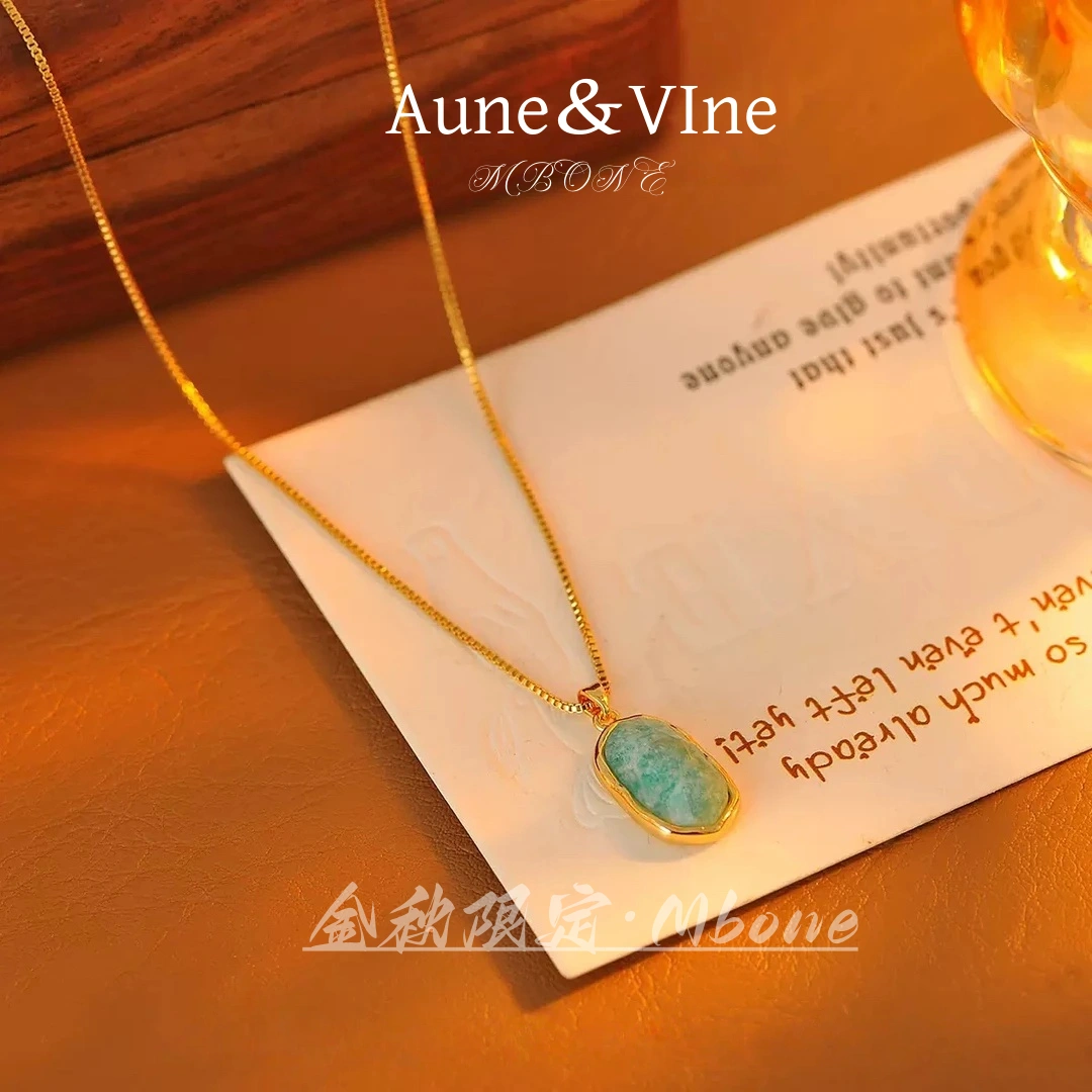 【2030】 法【薄荷海洋】秋冬Aune＆VIne欧尼维尼项链毛衣链