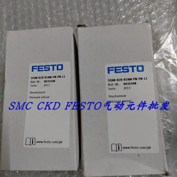 FESTO压力传器 SPAN-B11R-G18M-PNLK-PNVBA-L1 609149