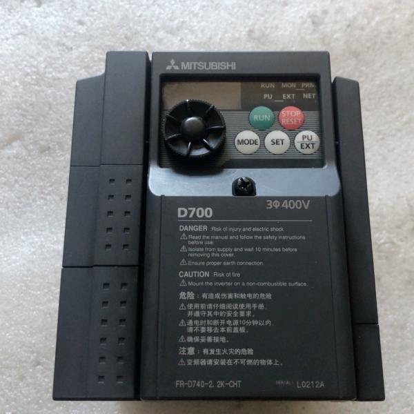 三菱D700变频器FR-D740-2.2K-CHT 380V
