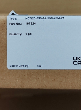 倍加福187524 NCN20-F35-A2-250-20M【议价】
