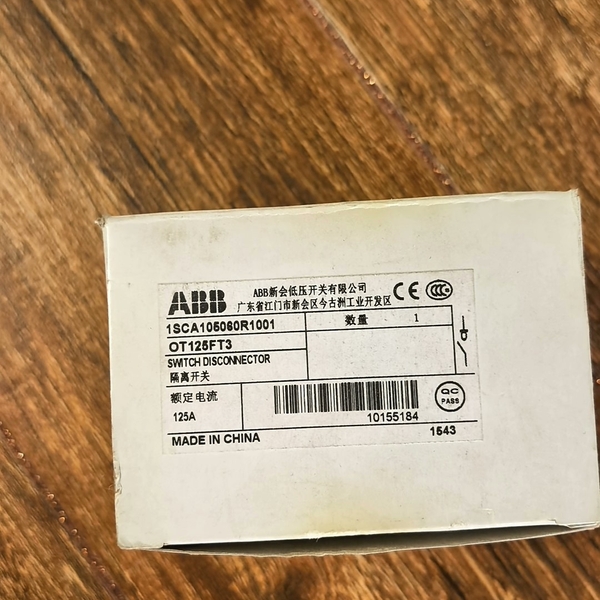 【议价】ABB隔离开关OT125FT3