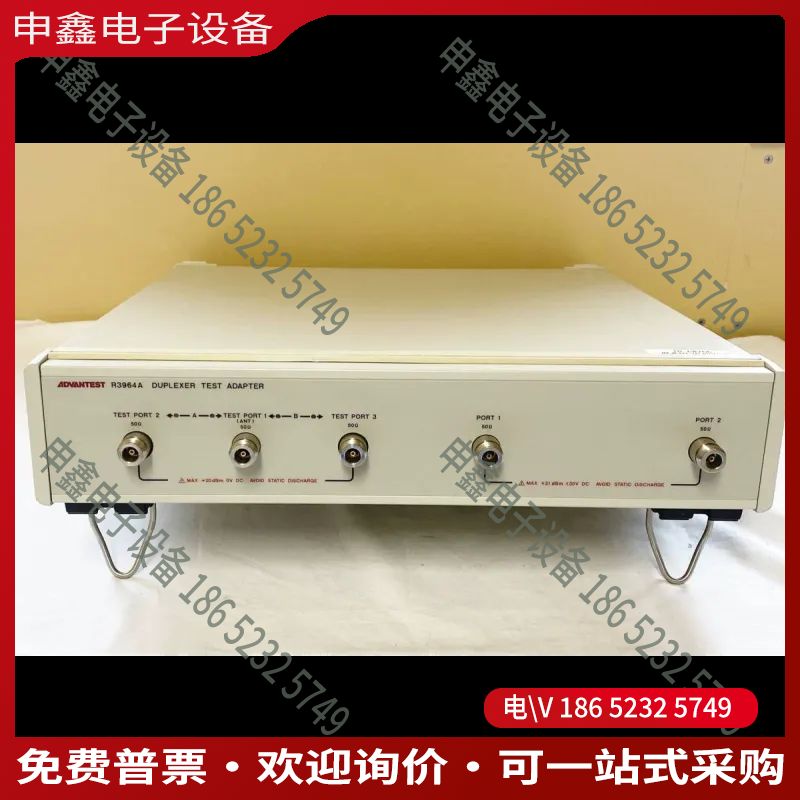 议价：ADVANTEST R3964A可以将网络分析仪的两端口转