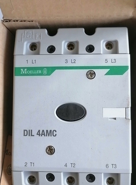 全新穆勒交流接触器2只，DIL4AMC/11控制电压380V