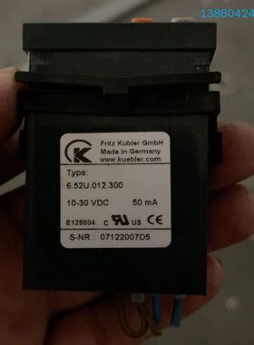 询价购-德国Kubler小时计数器6.52U.012.300 拆机3