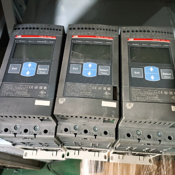 议价ABB软启动器PSE18-600-70 没有安装过1