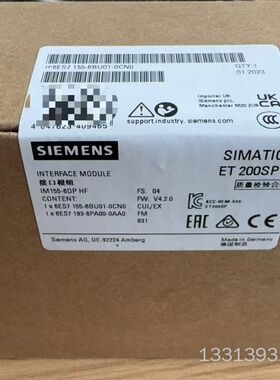 6ES7155-6BU01-0CN0正品未拆封需要的议价也可维修