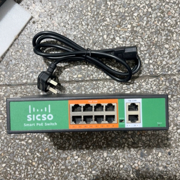 SICSO智能POE交换机P4810D-1236-A功能完好