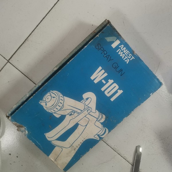 全新岩田W-101-134G喷枪，实图拍摄，新的，议议价
