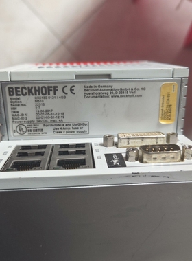 拆机倍福CX5130-0121/4GB M510主机橙色如图【议价】