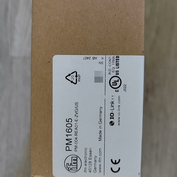 德国易福门IFM，PM1605压力传感器