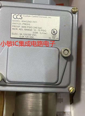 CCS压力开关/604GZM1/604GZM2/604GZM3/604GZM11/604GZ5-7011