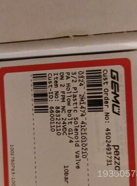 出盖米GEMU电磁阀TYPE0324，型号：032详谈