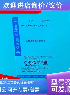 CA10 WAA263-600 EF-V  奥地利蓝转换开关