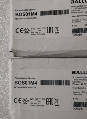 BALLUFF巴鲁夫 BOS01M4 BOS 6K-PU-L