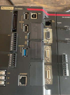基恩士CV-X350A，CA-DC40E，拆机一套，成色漂亮【议价】