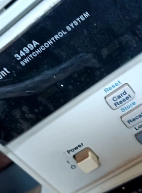 安捷伦 3499A数据采集器  带3个44470A模块【议价】