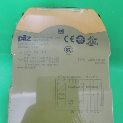 pilz s6 750106 安全继电器【议价】