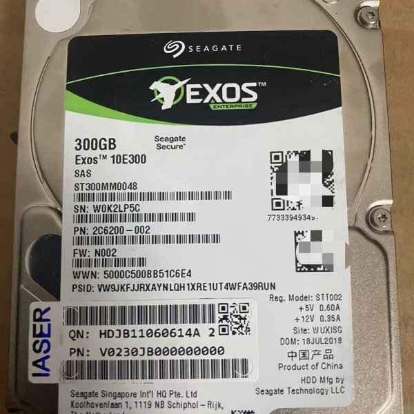 [维修]希捷 ST300MM0048 300G SAS 原装拆机盘