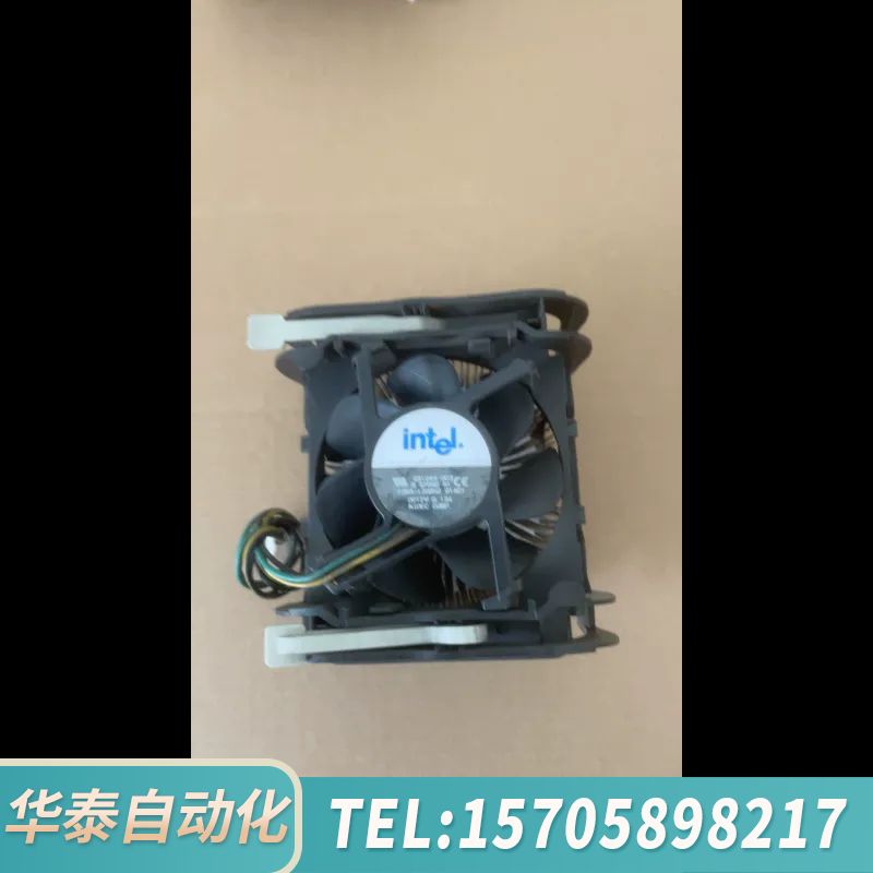 华泰英特尔CPU散热器 铜底滚珠风扇