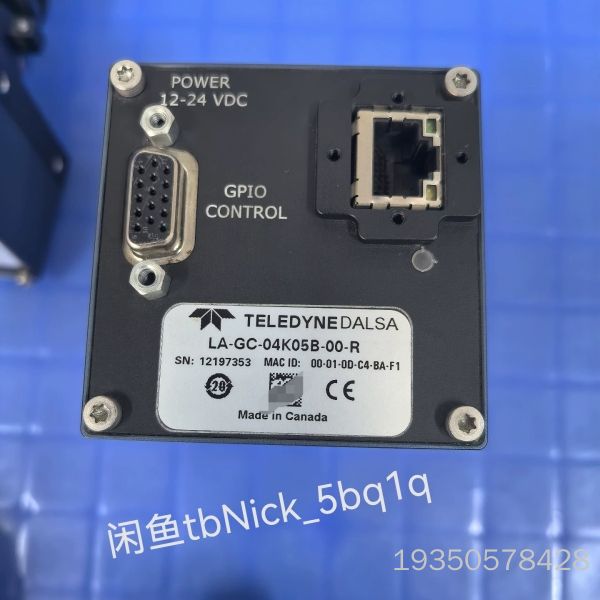 DALSA LA-GC-04K05B-00-R工业相机，4K详谈