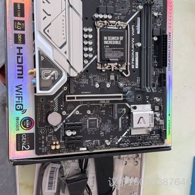 议价-华硕b760m-AYW WIFI D5主板，ddr5内存支持